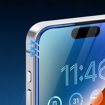 Szkło hartowane z antyrefleksem na iPhone 15 Plus/16 Plus