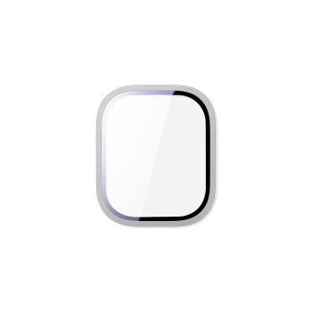 Szkło ochronne na Apple Watch Ultra 1/2/3 49 mm z ramką tytanową