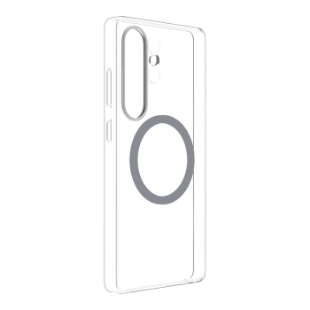 Etui silikonowe Samsung Clear Magnet Case z ringiem do Samsung Galaxy S25 Ultra - przezroczyste