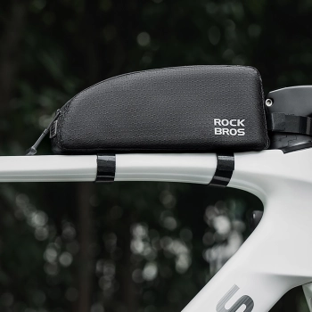 Torba rowerowa mocowana na ramę 0.9l - czarna