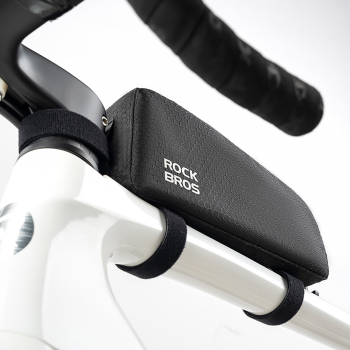 Torba rowerowa mocowana na ramę 0.9l - czarna