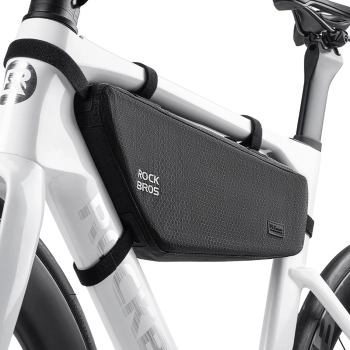 Torba sakwa rowerowa mocowana pod ramę 2.9l - czarna