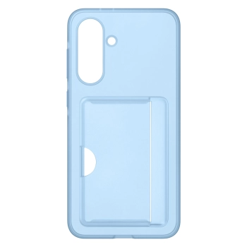 Etui Samsung Card Slot Case z kieszenią na karty na Samsung Galaxy A36 5G - niebieskie