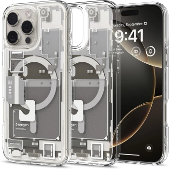 Etui pokrowiec na iPhone 16 Pro Max Ultra Hybrid Mag z MagSafe Zero One - tytanowe