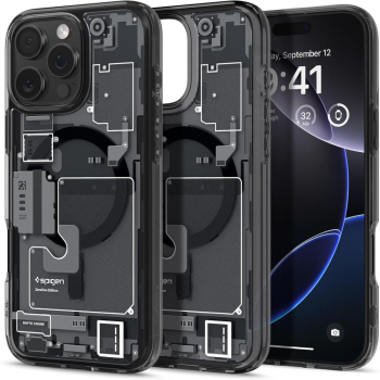 Etui pokrowiec na iPhone 16 Pro Max Ultra Hybrid Mag z MagSafe Zero One - ciemnoszare