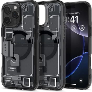 Etui pokrowiec na iPhone 16 Pro Max Ultra Hybrid Mag z MagSafe Zero One - ciemnoszare