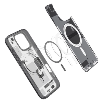 Etui pokrowiec na iPhone 16 Pro Max Ultra Hybrid Mag z MagSafe Zero One - ciemnoszare