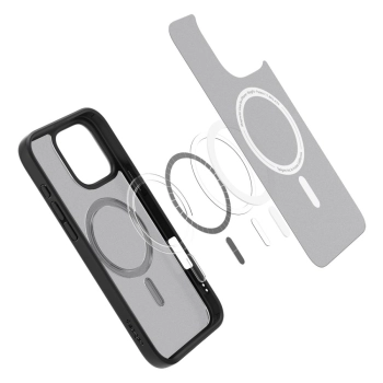 Etui pokrowiec na iPhone 16 Pro Max Ultra Hybrid Mag z MagSafe - czarne