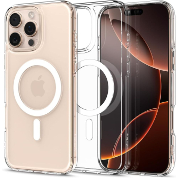 Etui pokrowiec na iPhone 16 Pro Max Ultra Hybrid Mag z MagSafe - białe