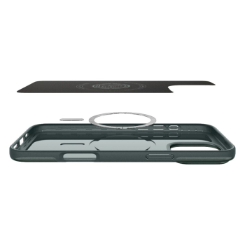 Etui pokrowiec na iPhone 16 Pro Max Thin Fit MagSafe - zielone