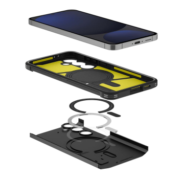 Etui na Samsung Galaxy S24 FE Tough Armor MagSafe - czarne