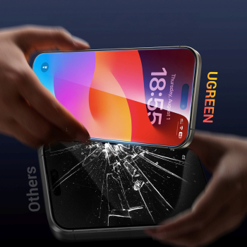Szkło hartowane z ramką montażową na iPhone 16 Pro - 2 szt.