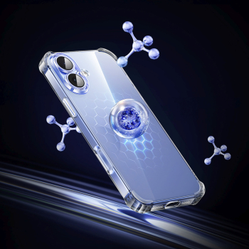 Etui ochronne na iPhone 16 Plus Bright Cushion CA101 - przezroczyste