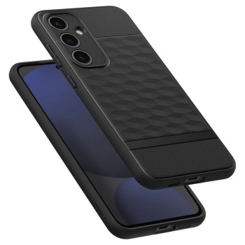 Etui ochronne na Samsung Galaxy S24 FE Caseology Parallax - czarne