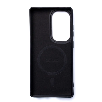 Etui plecki na Samsung Galaxy S25 Carbon Fibre Case z MagSafe - czarne