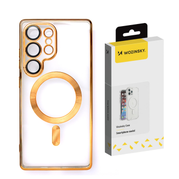Etui ochronne na Samsung Galaxy S25 Electroplated Case z Magsafe - złote