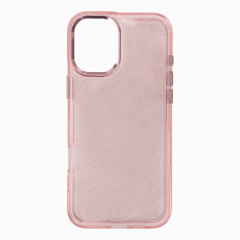 Etui ochronne na Samsung Galaxy S24 FE Glitter Case - różowe z brokatem