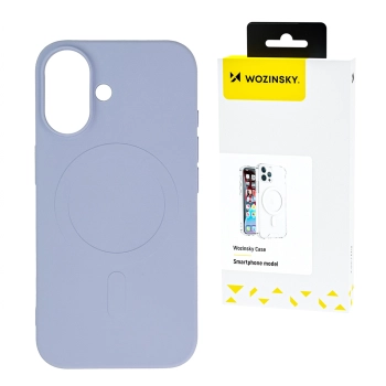 Etui pokrowiec na Samsung Galaxy S24 FE Liquid Silicone Case MagSafe - fioletowe