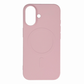 Etui pokrowiec na Samsung Galaxy S24 FE Liquid Silicone Case MagSafe - jasnoróżowy