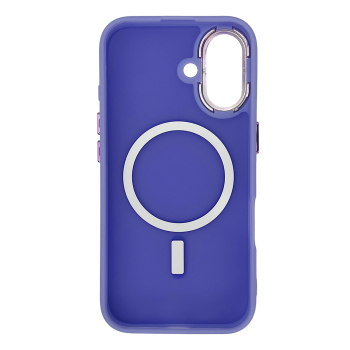 Etui na Samsung Galaxy S24 FE Fashion Case z MagSafe - fioletowe