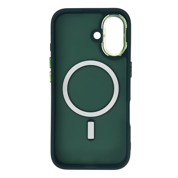 Etui na Samsung Galaxy S24 FE Fashion Case z MagSafe - zielone