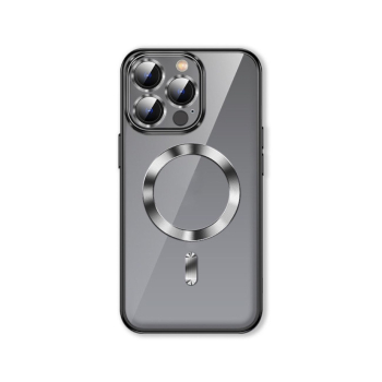 Etui pokrowiec na Samsung Galaxy S24 FE Electroplated Magsafe - niebieskie