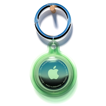 Etui wodoodporne na lokalizator Apple AirTag - zielone