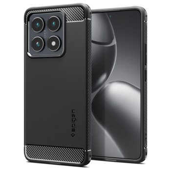 Etui na Xiaomi 14T Pro Rugged Armor - matowy czarny