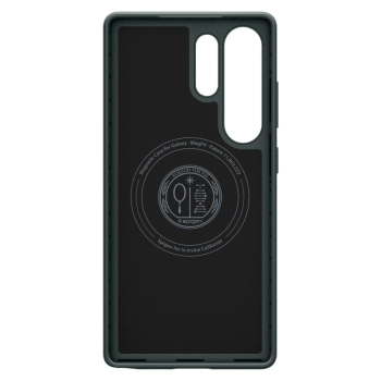 Etui plecki na Samsung Galaxy S25 Ultra Thin Fit Mag - zielone