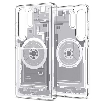 Etui pokrowiec Ultra Hybrid Mag na Samsung Galaxy S25 Ultra Zero One - białe