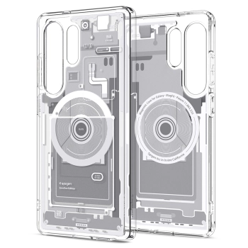 Etui pokrowiec Ultra Hybrid Mag na Samsung Galaxy S25 Ultra Zero One - białe