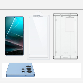 Szkło hybrydowe na Samsung Galaxy S25 Ultra Elite Shield EZ FIT - przezroczyste