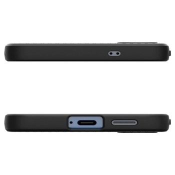Etui na Samsung Galaxy S25+ Liquid Air - czarny mat