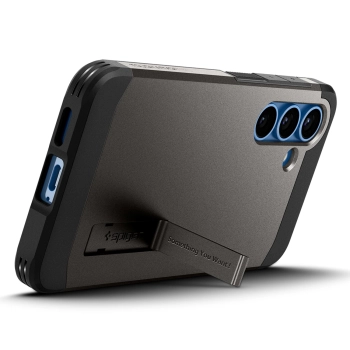 Etui pokrowiec na Samsung Galaxy S25+ Tough Armor MagSafe - szare