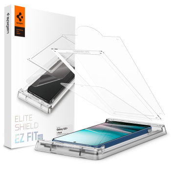 Szkło hybrydowe na Samsung Galaxy S25+ ELITE SHIELD EZ FIT - przezroczyste