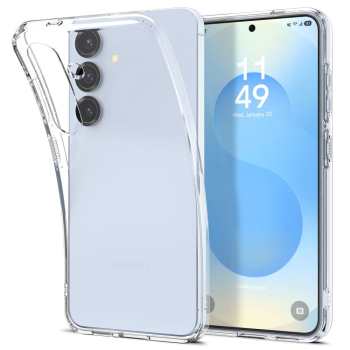 Etui na Samsung Galaxy S25 Liquid Crystal - przezroczyste