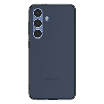 Etui na Samsung Galaxy S25 Liquid Crystal - czarne przezroczyste
