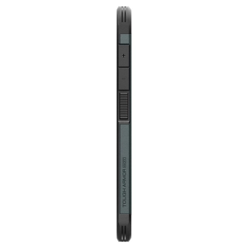 Etui na Samsung Galaxy S25 z podstawką Tough Armor MagSafe - zielone