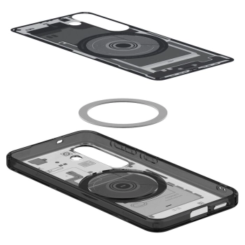 Etui na Samsung Galaxy S25 Zero One - czarne