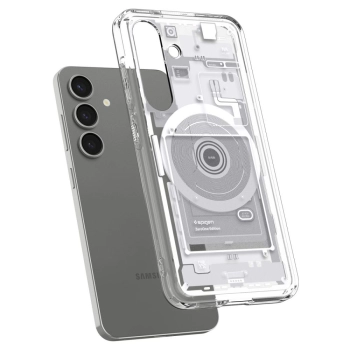 Etui na Samsung Galaxy S25 Zero One Ultra Hybrid Mag - białe