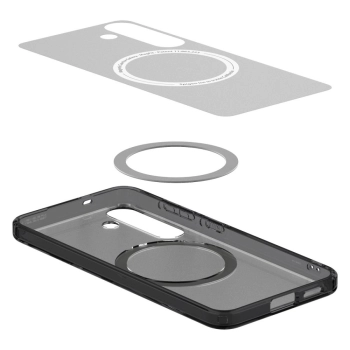Etui Ultra Hybrid Mag na Samsung Galaxy S25 Zero One - czarne