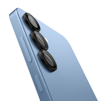 Osłona aparatu na Samsung Galaxy S25 czarna - 2 szt.
