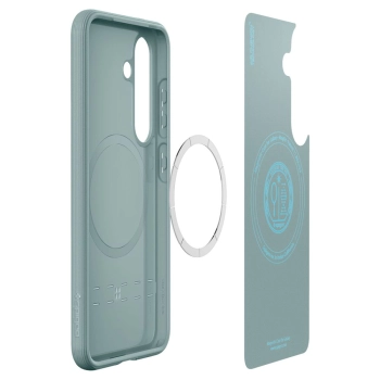 Etui na Samsung Galaxy S25 Caseology Parallax Mag MagSafe - zielone