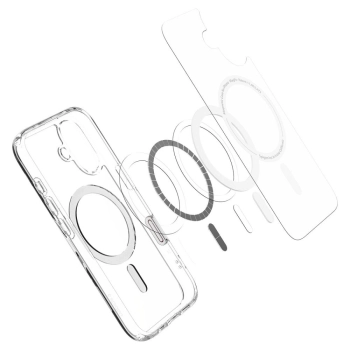 Etui case na iPhone 16 Ultra Hybrid T MagSafe - białe
