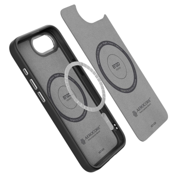 Etui case na iPhone 16e Enzo Aramid MagSafe - czarne