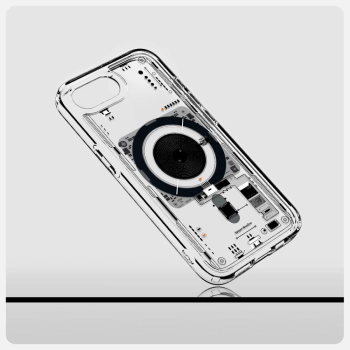 Etui case na iPhone 16e Neo One Ultra Hybrid MagSafe - przezroczyste