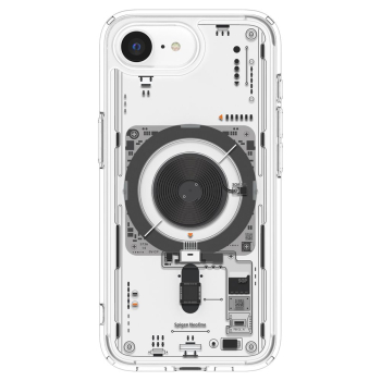 Etui case na iPhone 16e Neo One Ultra Hybrid MagSafe - przezroczyste