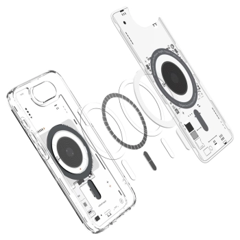 Etui case na iPhone 16e Neo One Ultra Hybrid MagSafe - przezroczyste