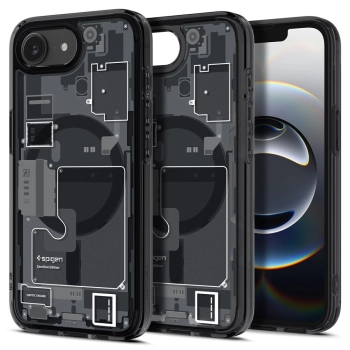 Etui case na iPhone 16e Zero One Ultra Hybrid MagSafe - czarne