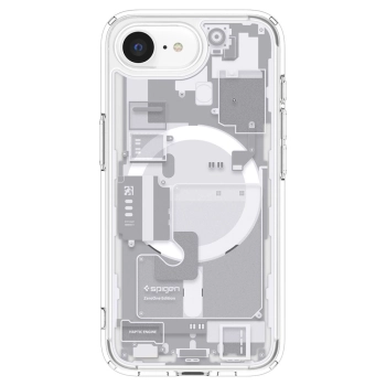 Etui case na iPhone 16e Zero One Ultra Hybrid MagSafe - białe